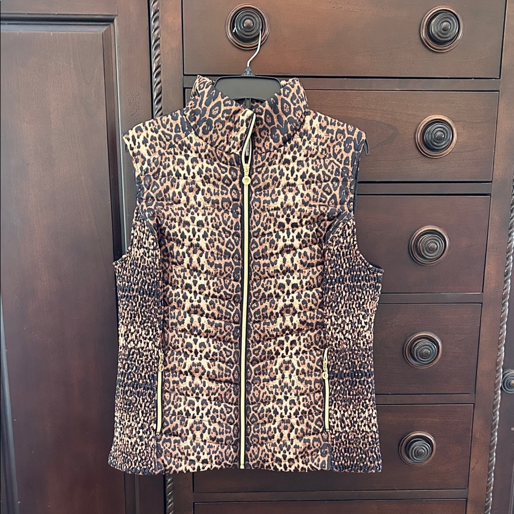 Leopard Print Women's Vest